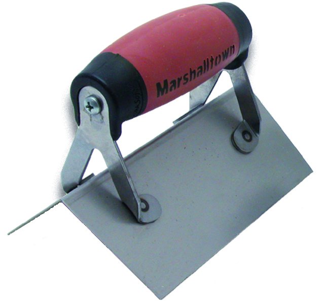 Marshalltown 6"x2 1/2" Stainless Steel Outside Corner Trowel Square Radius 