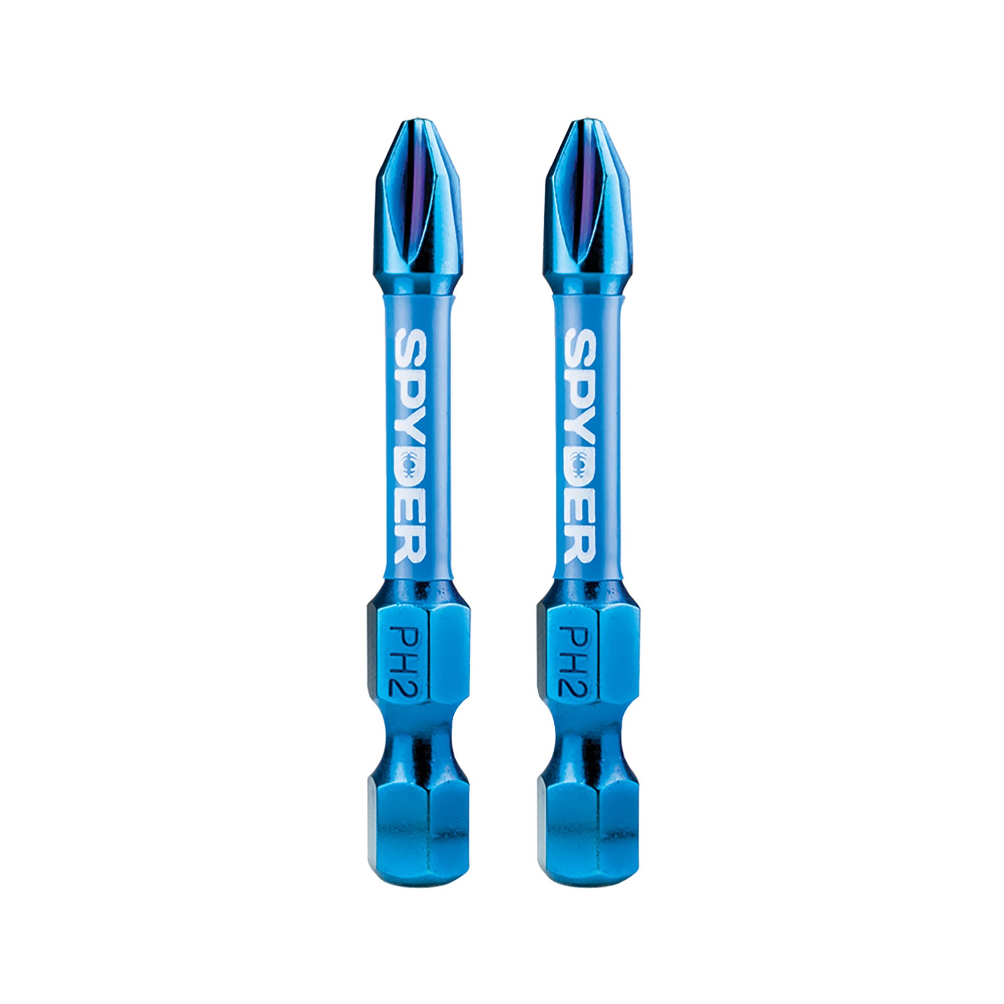 Spyder 1/4" Hex PH2 Impact Driver Bit (2 Pack) Spyder 1/4" Hex PH2 Impact Driver Bit (2 Pack)