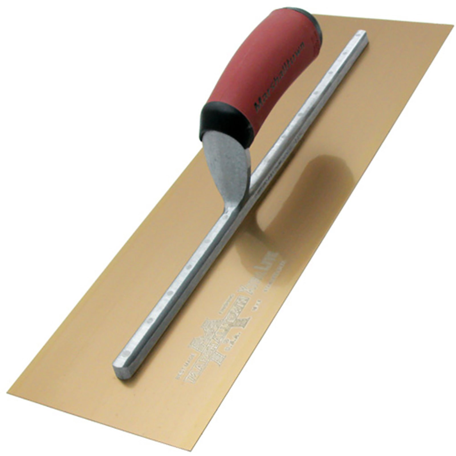 Marshalltown 13"x5" Gold Stainless Steel PermaShape Trowel DuraSoft Handle