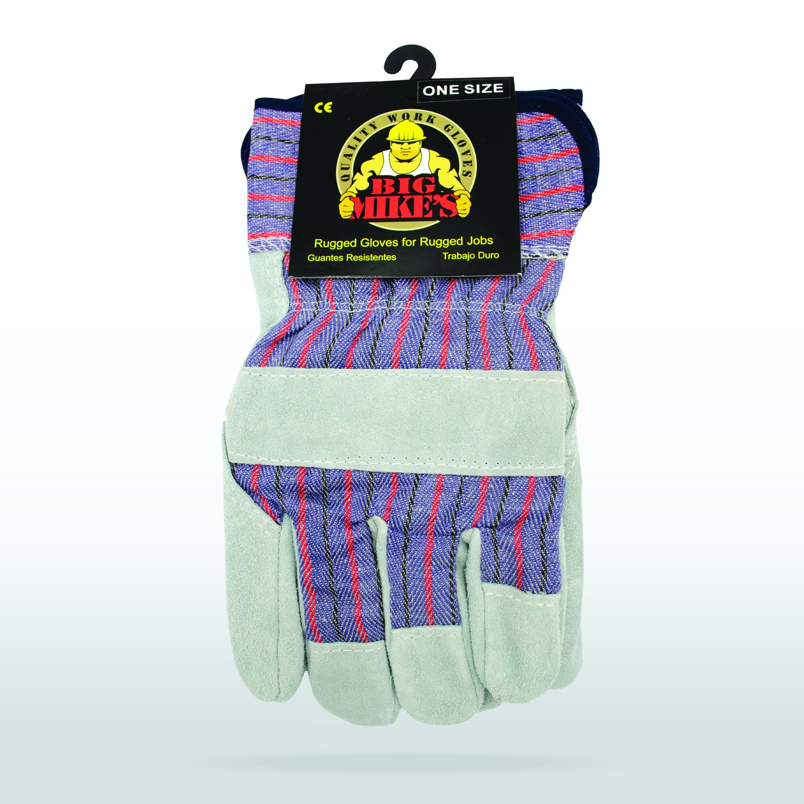 StoneBreaker Big Mikes Leather Palm Rigger Gloves One Size