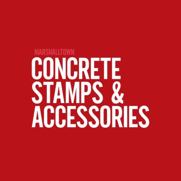 Concrete Stamps & Accessories