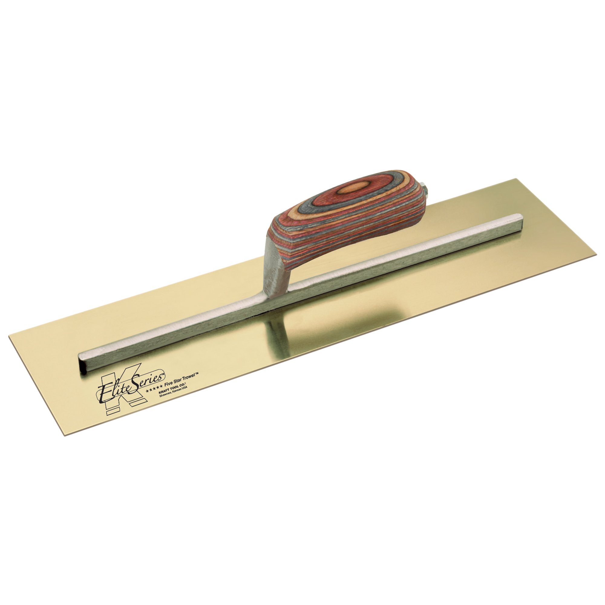 Kraft 14"x5" Golden S/S Finish Trowel Wood Handle Kraft 14"x5" Golden S/S Finish Trowel Wood Handle