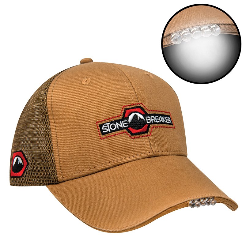 StoneBreaker LED Lighted Trucker's Cap StoneBreaker LED Lighted Trucker's Cap