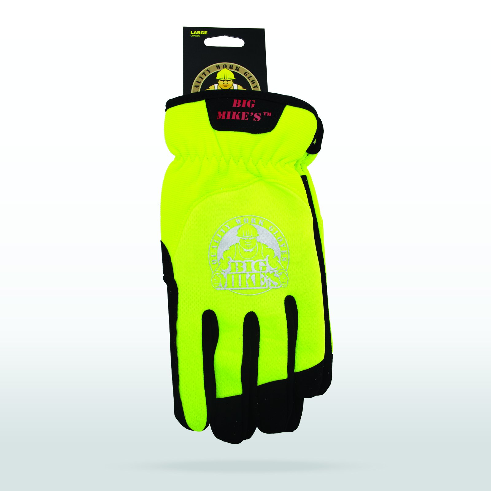 StoneBreaker Hi Viz Work Gloves Xtra Large