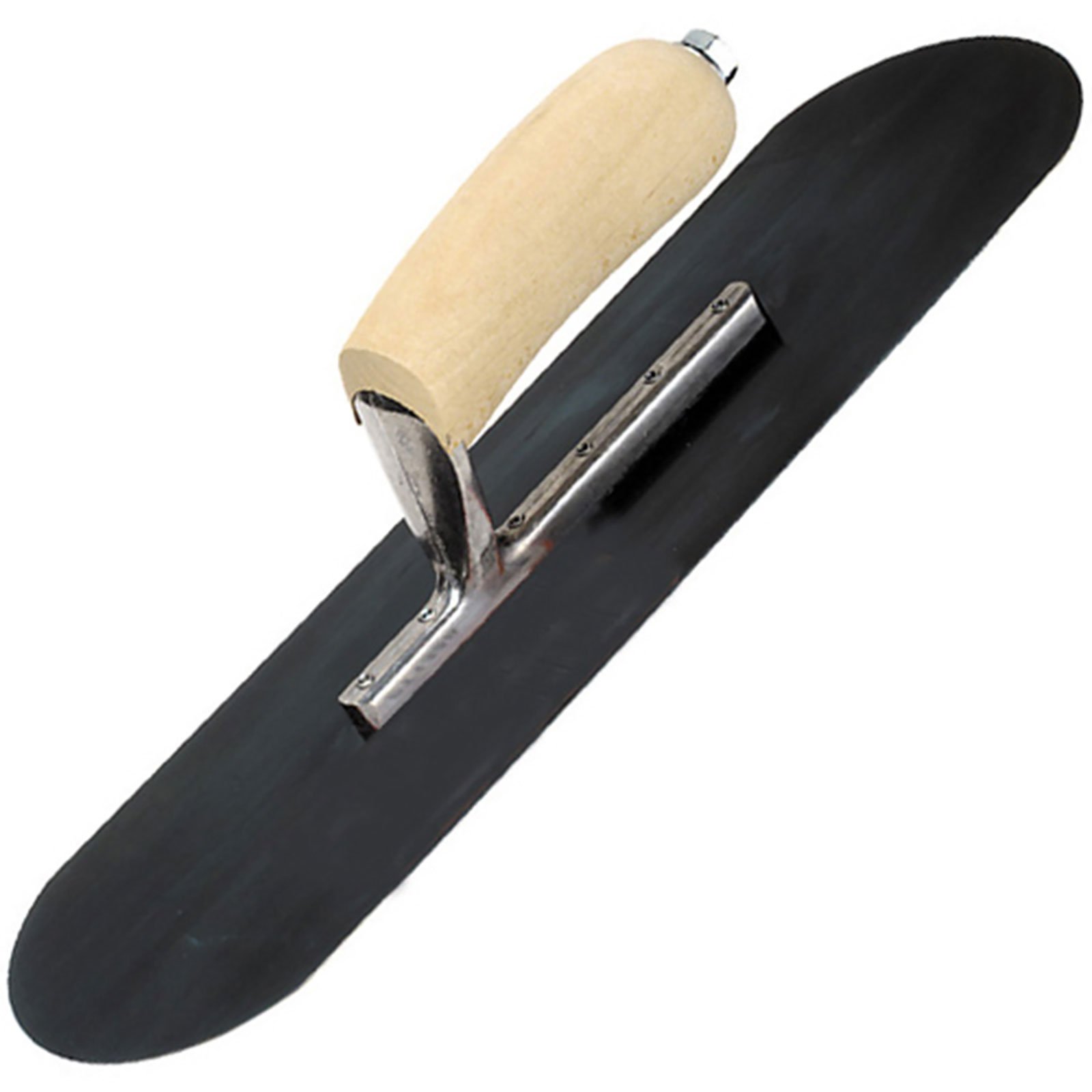 Marshalltown 20"x5" Blue Steel Pool Trowel Wood Handle 