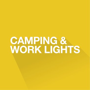 Camping & Work Lights 