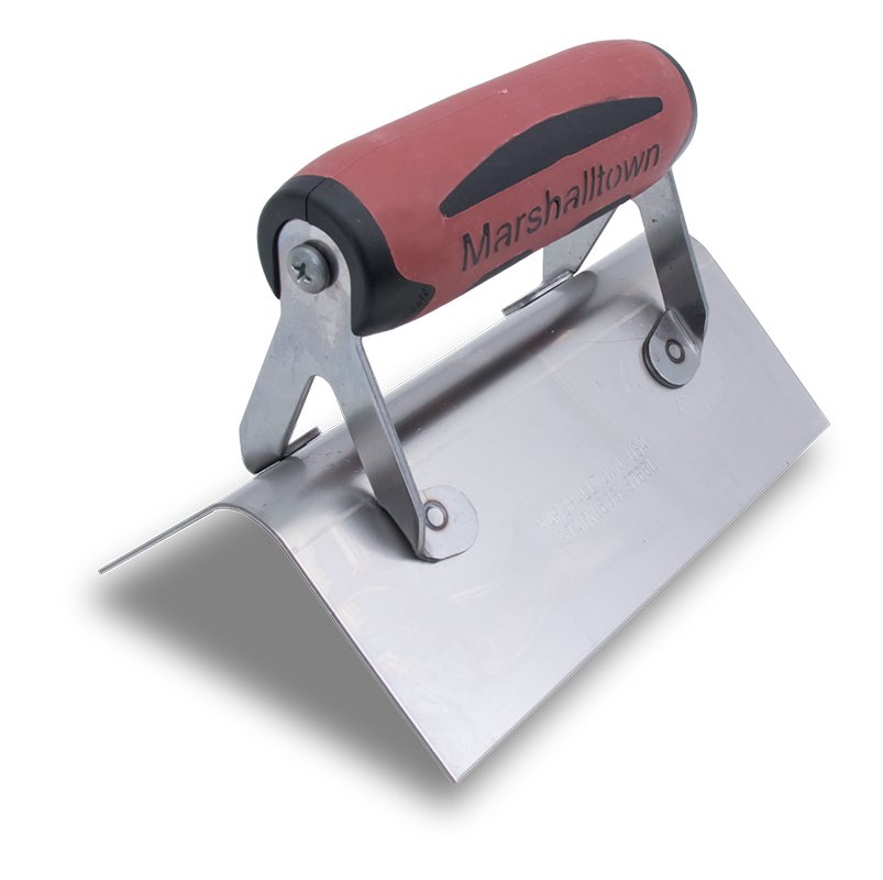 Marshalltown 6"x2 1/2" Stainless Steel Outside Corner Trowel Round Radius  Marshalltown 6"x2 1/2" Stainless Steel Outside Corner Trowel Round Radius