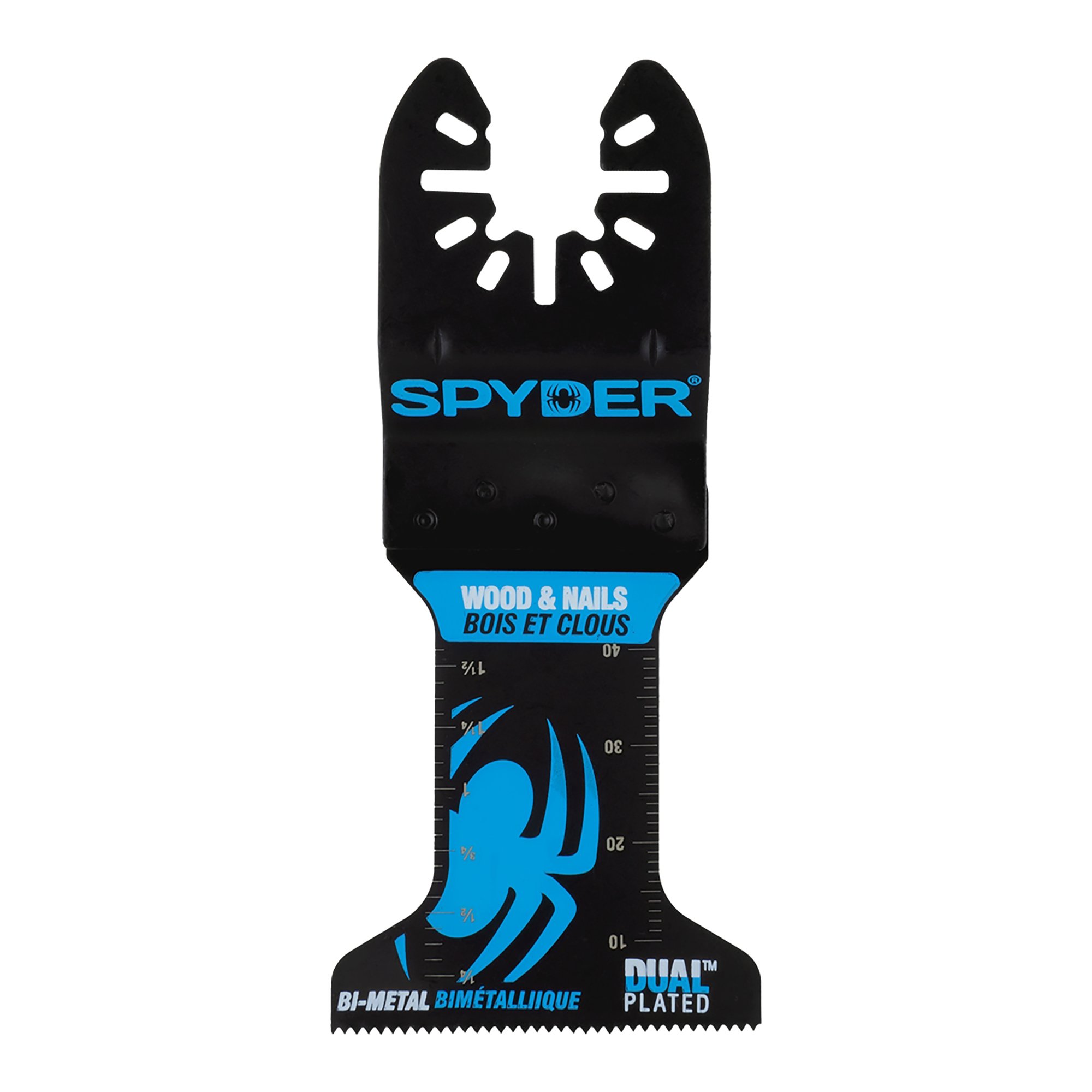 Spyder 1.75" x 2" Bi-Metal Wood and Nail Oscillating Blade Spyder 1.75" x 2" Bi-Metal Wood and Nail Oscillating Blade