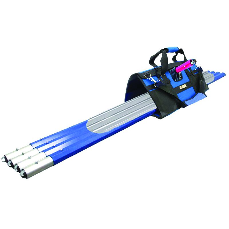 Marshalltown 48" Round Bull Float Finishers Tote Kit with Octagon Handles  Marshalltown 48" Round Bull Float Finishers Tote Kit with Octagon Handles