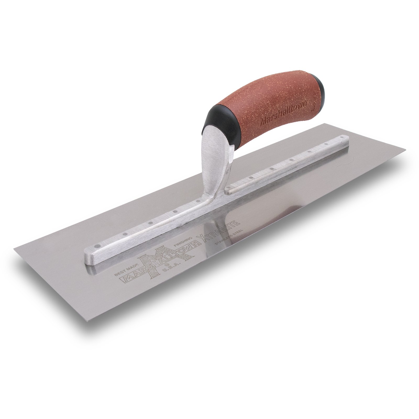Marshalltown 13"x5" Stainless Steel Finishing Trowel DuraCork Handle Marshalltown 13"x5" Stainless Steel Finishing Trowel DuraCork Handle