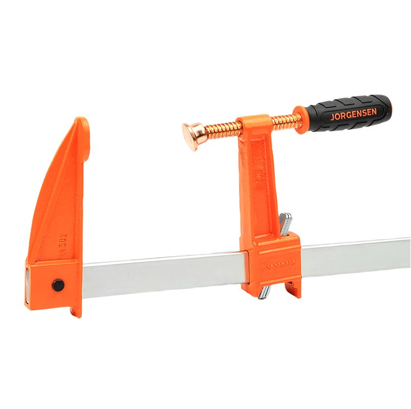 Jorgensen 24" Deep-Reach Steel Bar Clamp 5" Reach Jorgensen 24" Deep-Reach Steel Bar Clamp 5" Reach