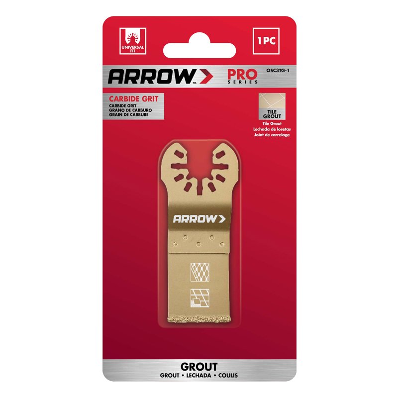 Arrow 1 1/8" (29mm) Carbide Grit Plunge Cut Blade