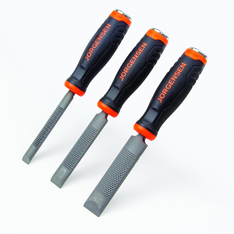 Jorgensen 4" Coarse Rasp Chisel Set 