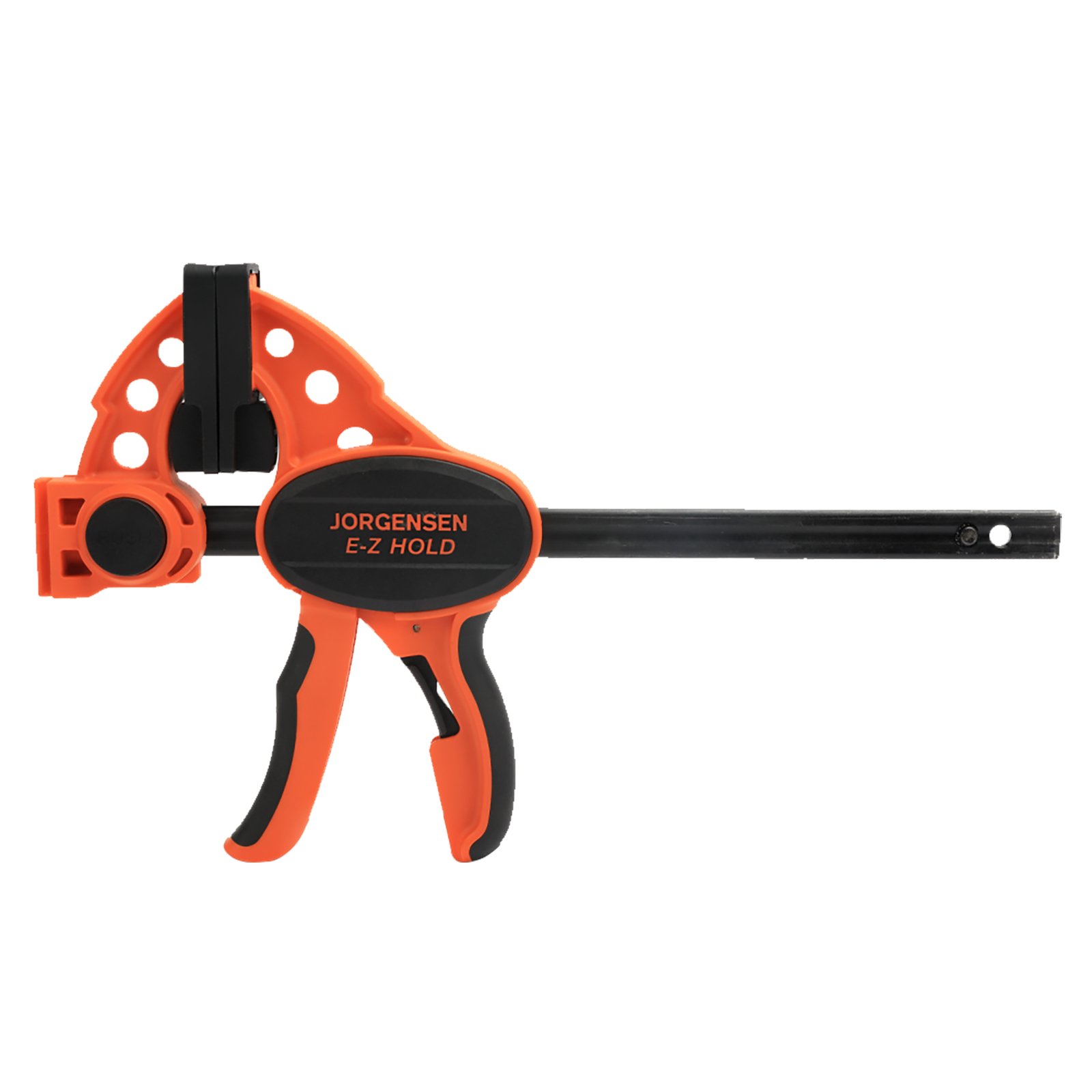 thumbnail image 2 of Jorgensen 4-Pack 6-Inch Steel Bar Clamp Set – Light Duty, 300 Lbs Load Capacity – Orange 2 of 3