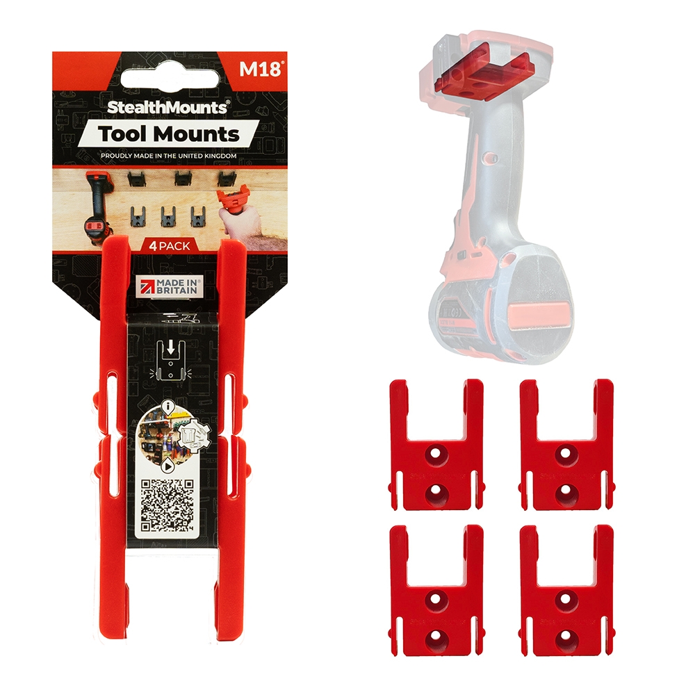 S.Mounts Tool Mounts for Milwaukee M18 x 4