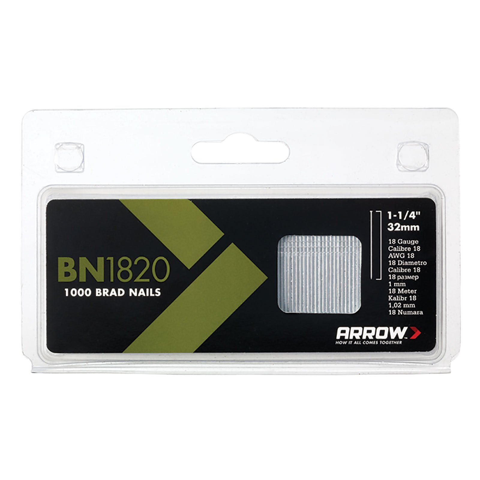 Arrow Brad Nails 32mm (1,000) Arrow Brad Nails 32mm (1,000)