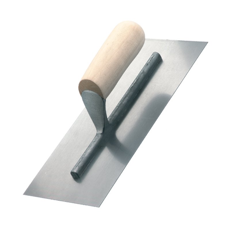 RST 11"x4.1/2" Stainless Steel Finishing Trowel Wood Handle RST 11"x4.1/2" Stainless Steel Finishing Trowel Wood Handle