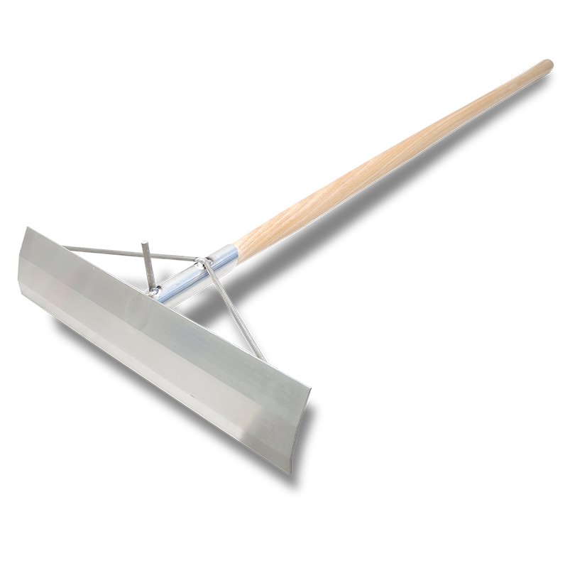 Marshalltown Aluminium Concrete Placer with Hook with 54" Wood Handle Marshalltown Aluminium Concrete Placer with Hook with 54" Wood Handle
