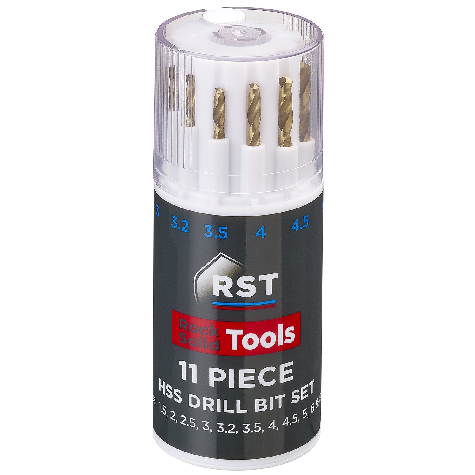 RST 11 Piece HSS Drill Bit Set