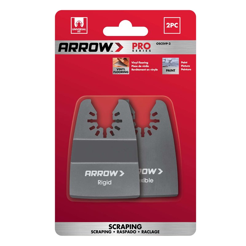 Arrow Scraping Oscillating Blade x 2