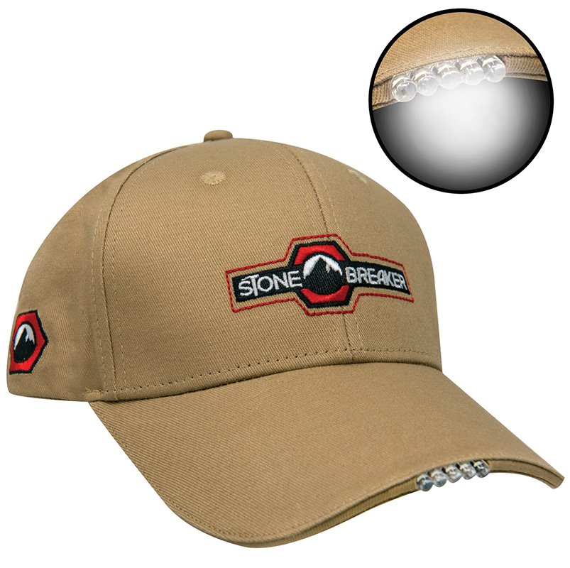 Lighted baseball cap clearance