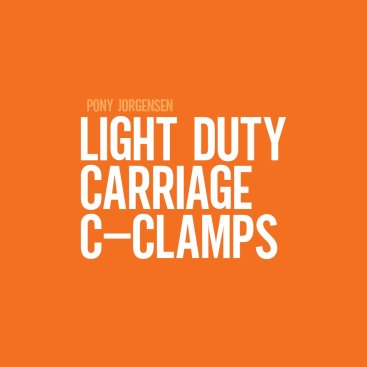 Light Duty Carriage C-Clamps