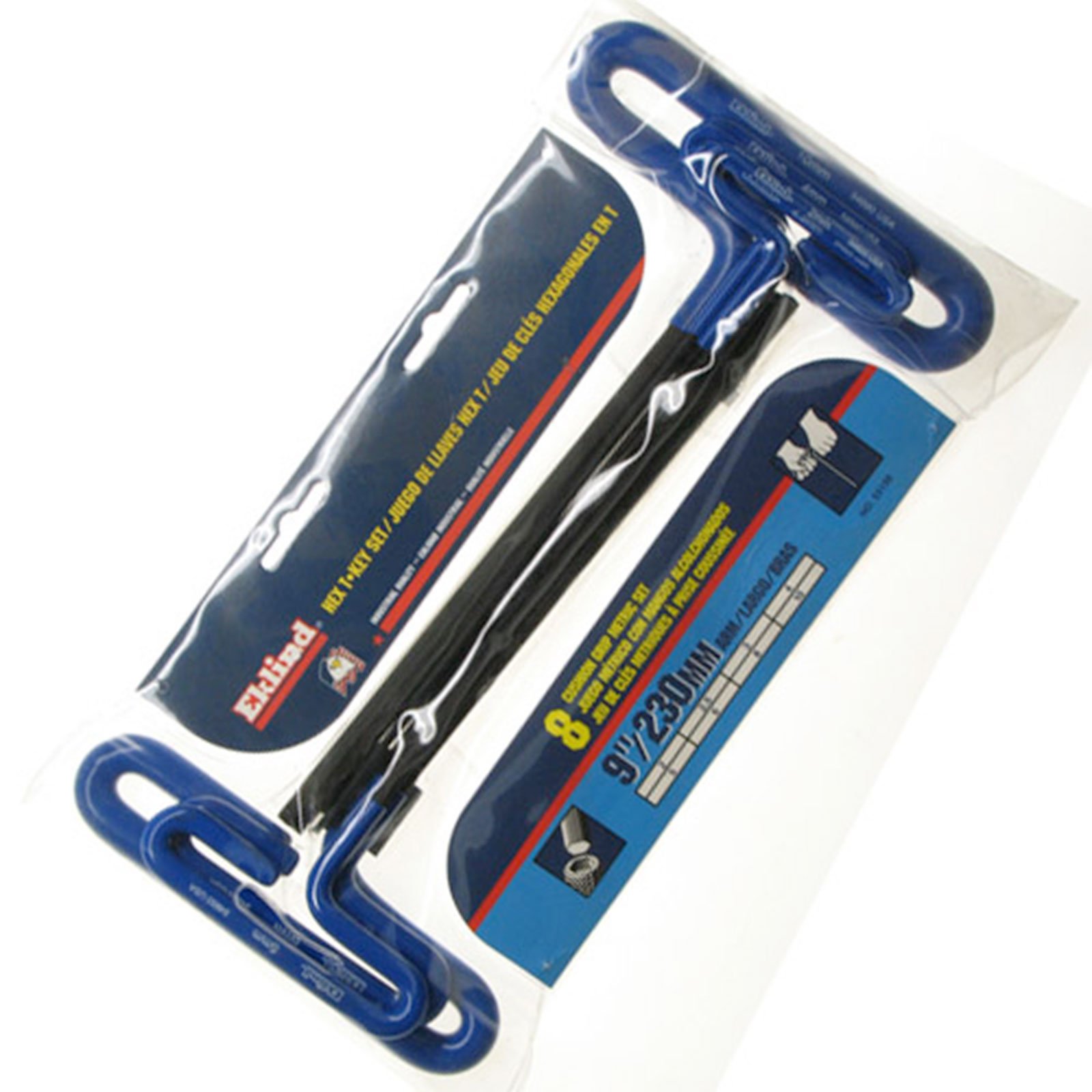 Eklind Metric 8pc Cushioned Hex T Key Set, Long